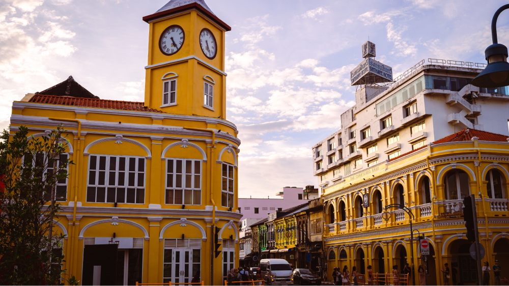 Checking the time in Old&nbsp;Town